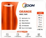 Vibrant Orange Color Cutting Vinyl Roll – High-Visibility Safety & Promo Vinyl